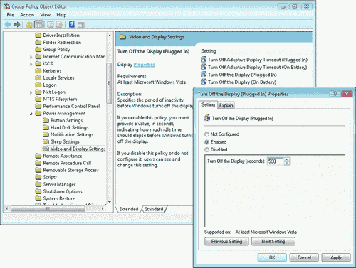 ����� ������ ��������� �������� � Windows Vista