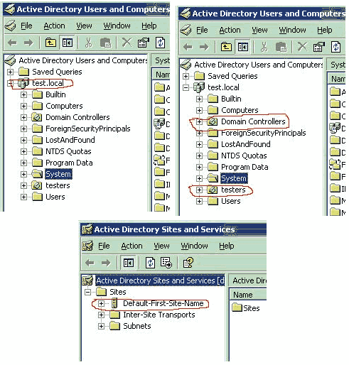 ��������� �������� Active Directory