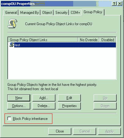��������� �������� Active Directory