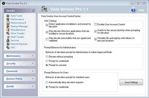Vista Smoker Pro 1.1 - ����������� Windows Vista